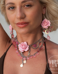 Rose-setti (sis. korvakorut ja kaulakorun)